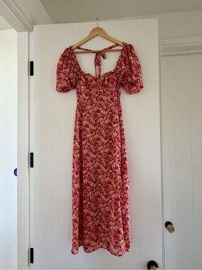 knee length dresses for ladies Maribel Fringe Knit Maxi Dress in Antelope Orange Cashmere  Gabriela Hearst